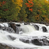 Big Wilson Falls Wrapped in Resplendent Color