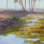 Laurie Snow Hein – “Palm Tree Hideaway” - www.laurieheinartist.com