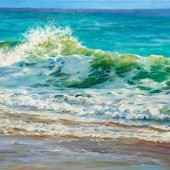 Laurie Snow Hein – “Turquoise and Lace” - www.laurieheinartist.com