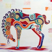 Linda Finstad – “Royal Charger” - www.LindaFinstad.com