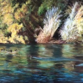 Linda Garcia-Dahle - “Man Made Lake Bonelli Park” - www.lindagarciadahle.com