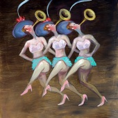 Ling Feng – “Chorus Line” - www.lingfengart.com
