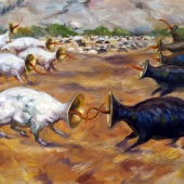 Ling Feng – “Horn Beasts” - www.lingfengart.com