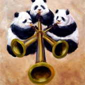 Ling Feng – “Pandamonium” - www.lingfengart.com