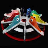 Lollie Ortiz – “Rainbow Sneakers” - https://www.lollieortizartgallery.com