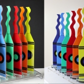 Lollie Ortiz – “Rainbow Crayons” - https://www.lollieortizartgallery.com