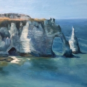 M. Lisa Ford – “Étretat, France” - www.lisafordartist.com