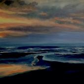 M. Lisa Ford – “Low Tide, Mont Saint Michel, France” - www.lisafordartist.com