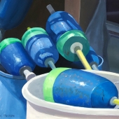 Mike Maron – “Buoys No. 6” - www.mikemaron.artspan.com