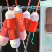 Mike Maron – “Buoys No. 2” - www.mikemaron.artspan.com