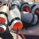 Mike Maron – “Buoys No. 4” - www.mikemaron.artspan.com