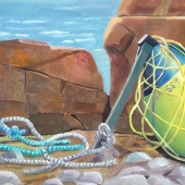 Mike Maron – “Washed Up (Buoys No. 5) ” - www.mikemaron.artspan.com