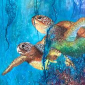 Gaye Boltong - “Entangled” – www.touchofthebrush.com