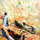 Cristina Rimniceanu - “The Spring's Sound” – www.cristinapainting.com