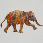 Tricia Beal - “The Forest for The Trees (Asian Elephant)” – www.sensestudioart.art