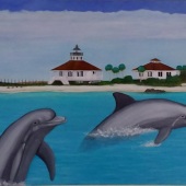 Don White - “Dolphins at Play” – www.fineartdonwhite.com