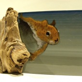 Hon. Mention – Pavlina Krivy - “Peekaboo” – www.pavlinakrivyart.wix.com/glass