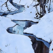 Hon. Mention - Lillian Ruedrich - “Winding Stream, Trailing Branches” – www.scribblr.com
