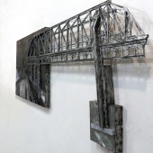 2nd Place - 3D - Benincasa (1) Img #4  Lackawanna Ore Bridge - Detail