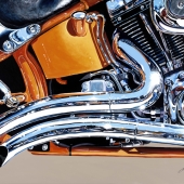 HM - Paint - Westerhold (3) Img #1  Iron Horse Sunset