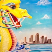 Dragon Boats Invade Tampa Bay©ArtworkOfTessTaaca