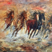 HM - Painting - Michaud (1) Img #2 Heavens Wind