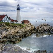 7th Place - Photo - Friedkin (2) Img #2 Ft. Williams Lighthouse Portland Me.