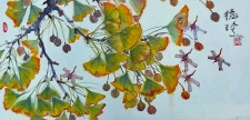D - 2nd Place - Painting - Kaplan (1) Img #5  Ginko Fruit