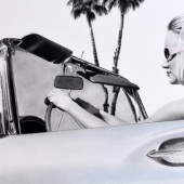 5th Place – Overall - Dan Pyle – “Entering Palm Springs” – www.danpyleartist.com