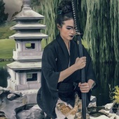 9th Place – Ilona Abou-Zolof - "Effie the Samurai” –  www.zolof.net