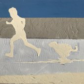 Roger Bass – “Boy Dog Run” –  www.rwbass.art