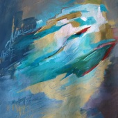 Marti White - "The Turquoise Trail” –  www.artbymartiwhite.com