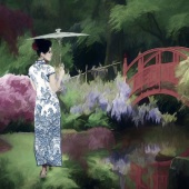 Ilona Abou-Zolof - \"Effie Strolling in the Park” –  www.zolof.net