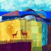 Karen Edward – “Puffins and Peonies” –  www.karenedward.com