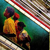 Eldred Boze – “Path Subway Christopher Street Exit” –  www.eldredboze.com