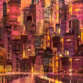 Barbara Mierau-Klein – “East River Reflection” –  www.barbaramierauklein.com