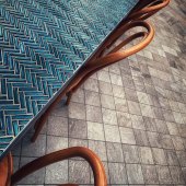 Athalie Taylor - "Chairs and Patterns” –  www.artboja.com/art/eka9sgnd-Patterns”