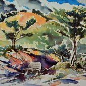 Theodore Heublein – “Coal Chute Bench” –  www.theodoreheubleinart.com