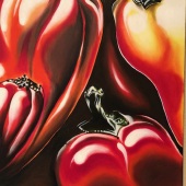 Maria Regina Ruiz - "Pimientos” –  www.artemariaregina.com
