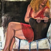 Hayley Tolkin – “Self Portrait Two” –  www.hayleytolkin.com