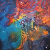 Justin Andrew Hook – “Lagoon Nebula” –  www.justinandrewhook.com