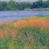 Catharine A Deever – “Fruited Plain Beside the Pond” –  www.riverdeedesigns.comn-Beside-the-Pond”