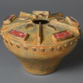 4th Place - Jim Harman - "Red Plume Agate Bowl" – www.jimharmanbronzesculpture.com