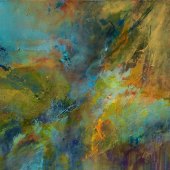 8th Place – Peggy Rubin – “Galaxy” –  www.peggyrubinart.combin-–-“Galaxy”