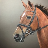 Hon. Mention - Bonny Snowdon – “She's Home” –  www.bonnysnowdonfineart.co.uk