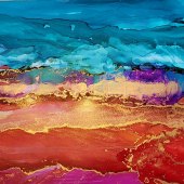 Cindy Rothery - “Follow the Gold” – www.facebook.com/craftcrazelady