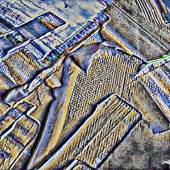 GK Wallace - “Denim Swatches” – www.gkwallacefineart.com