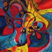 Athalie Taylor - “Colourful Floral Abstract” – www.artboja.com/art/eka9sg