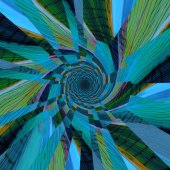 Athalie Taylor - “Kaleidoscope in Blue” – www.artboja.com/art/eka9sg