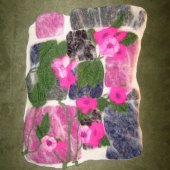 Linda Roletti – "Stain Glass Window" – www.feltingbylinda.com